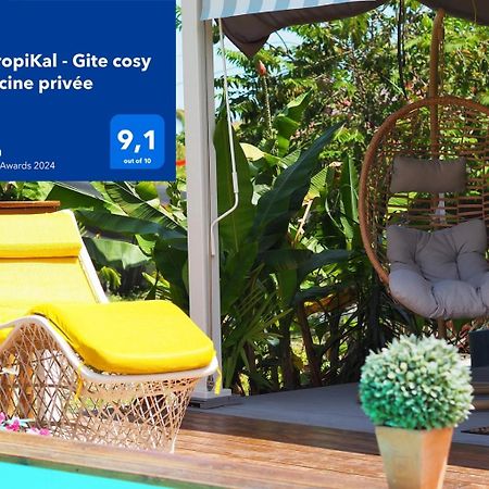 Petit-Canal S'Cale Tropikal - Gite Cosy Avec Piscine Privee מראה חיצוני תמונה