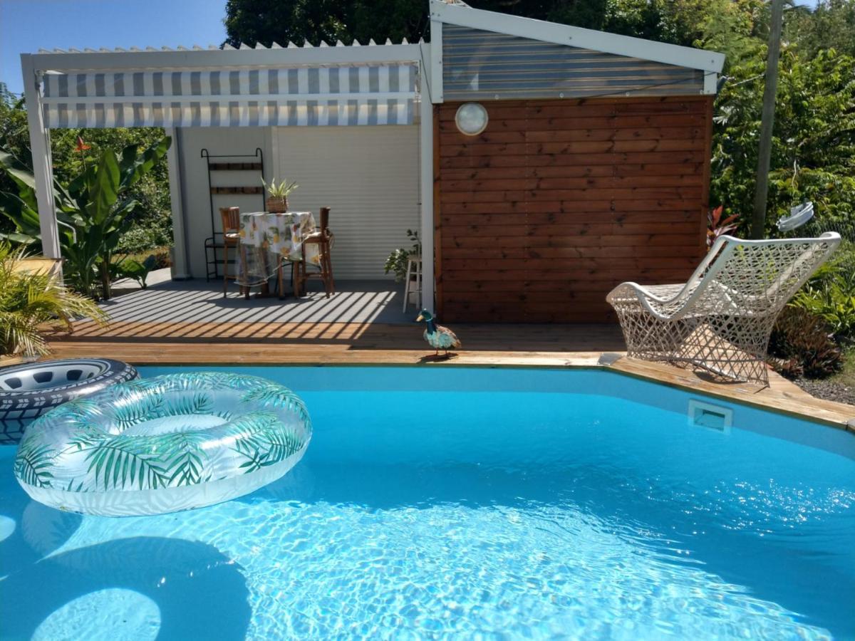 Petit-Canal S'Cale Tropikal - Gite Cosy Avec Piscine Privee מראה חיצוני תמונה